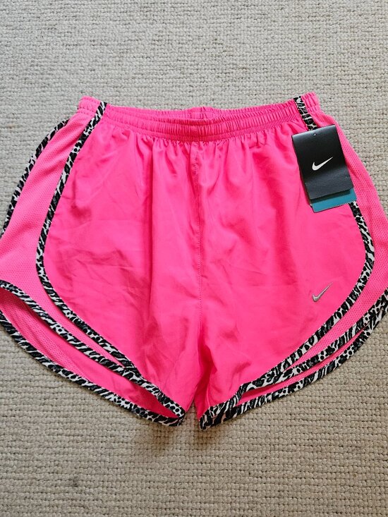 Nike Dri-Fit Tempo Running Shorts Pink Small S - NEW - Workout Athletic Lined - Picture 1 of 5